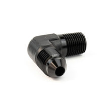 Laden Sie das Bild in den Galerie-Viewer, Snow Performance 1/8in NPT to 4AN Elbow Water Fitting (Black)
