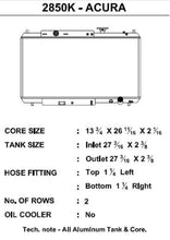 गैलरी व्यूवर में इमेज लोड करें, CSF 94-01 Acura Integra Radiator