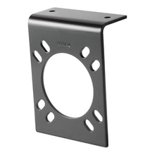 Load image into Gallery viewer, Curt Connector Mounting Brackets for 7-Way RV Blade (Black 12-Pack)