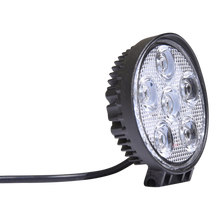 Load image into Gallery viewer, DV8 Offroad 5in Round Off Road Light 18W Spot 3W LED - Black
