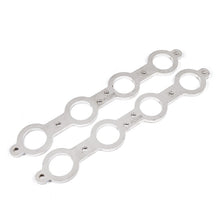 Laden Sie das Bild in den Galerie-Viewer, Stainless Works Chevrolet LS1/LS6 Round Port Header 304SS Exhaust Flanges 2in Primaries