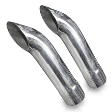 गैलरी व्यूवर में इमेज लोड करें, Stainless Works Extended Turn Down Tips- 2 1/4in ID Inlet 2 1/4in Body