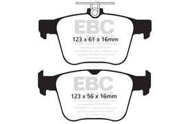 EBC 14+ Audi S3 2.0 Turbo Yellowstuff Rear Brake Pads