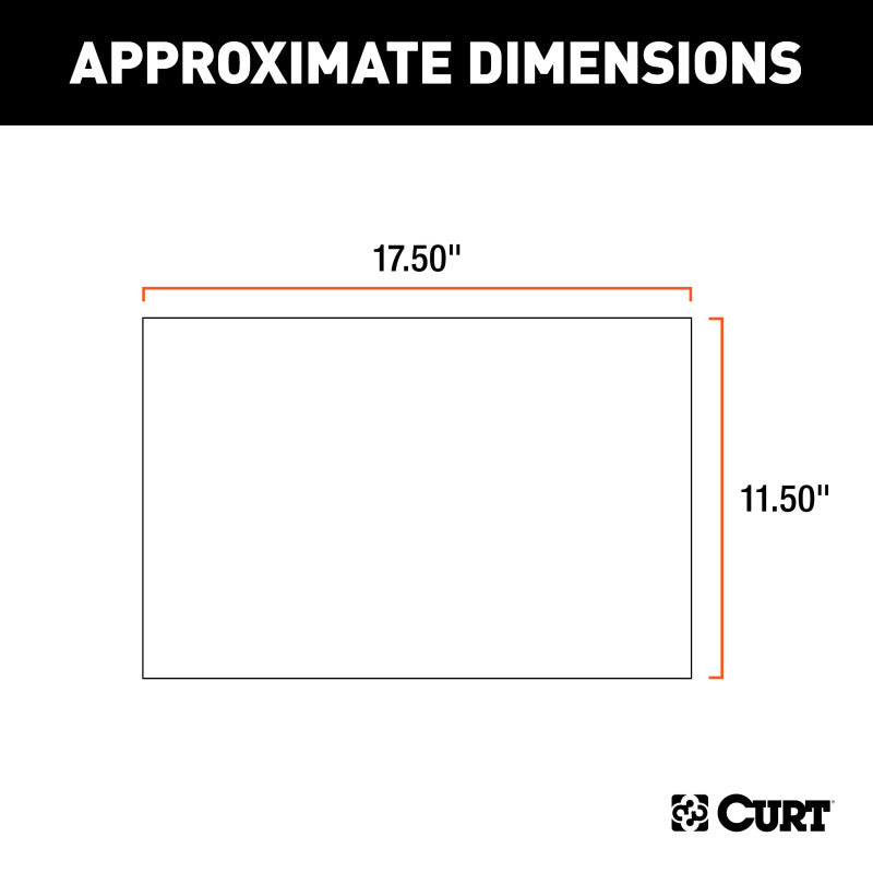 Curt 11-1/2in x 17-1/2in Tow Pouch