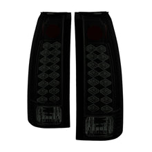 Laden Sie das Bild in den Galerie-Viewer, Spyder Chevy C/K Series 1500 88-98/GMC Sierra 88-98 LED Tail Lights Blk Smke ALT-YD-CCK88-LED-BSM