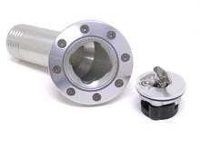 Carica l&#39;immagine nel visualizzatore di Gallery, Ridetech 66-67 Chevy Nova Locking Gas Cap (Clear Anodized)