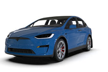Cargar imagen en el visor de la galería, Rally Armor 2022 Tesla Model X/X Plaid Black UR Mud Flap - Metallic Black Logo