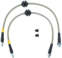 Charger l&#39;image dans la galerie, StopTech 2013-2014 Ford Focus ST Stainless Steel Rear Brake Lines