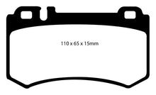 गैलरी व्यूवर में इमेज लोड करें, EBC 03-06 Mercedes-Benz CL55 AMG 5.4 Supercharged Redstuff Rear Brake Pads