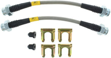Carica l&#39;immagine nel visualizzatore di Gallery, StopTech 2/89-96 Nissan 300ZX (Exc Turbo)/6/89-96 300ZX Turbo Stainless Steel Rear BBK Brake Lines