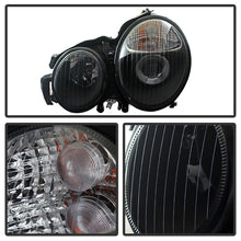 गैलरी व्यूवर में इमेज लोड करें, Xtune Mercedes Benz W210 E-Class 00-02 Projector Headlights Black PRO-CL-MW21099-BK