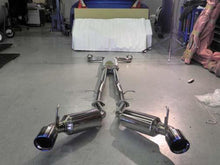 गैलरी व्यूवर में इमेज लोड करें, Injen 09-20 Nissan 370Z Dual 60mm SS Cat-Back Exhaust w/ Built In Resonated X-Pipe