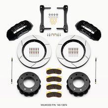 गैलरी व्यूवर में इमेज लोड करें, Wilwood TX6R Rear Kit 15.50in Black 2011-2015 GM Truck/SUV 2500