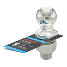 Load image into Gallery viewer, Curt 2in Trailer Ball (1-1/4in x 2-5/8in Shank 2000lbs Stainless)