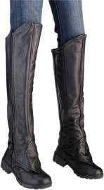 Z1R Women's Half Chaps - Black - 2XL/3XL 2815-0094