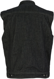 Z1R Denim Vest - Black - Medium 2820-4485