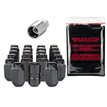 Laden Sie das Bild in den Galerie-Viewer, McGard SplineDrive Tuner 23-PC Jeep JL Install Kit w/Locks &amp; Tool (Cone) M14X1.5 / 22m Hex - Black