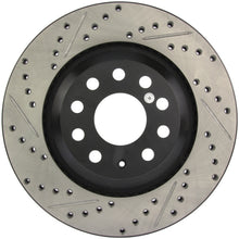 Carica l&#39;immagine nel visualizzatore di Gallery, StopTech 09 VW Passat CC / 06-09 Passat Slotted &amp; Drilled Right Rear Rotor