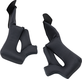 Z1R Warrant Cheek Pads - Black - XS 0134-2683