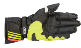 ALPINESTARS GP Plus R v2 Gloves - Black/Yellow/Red - Large 3556520-1538-L