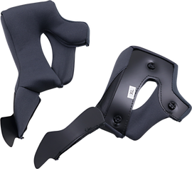 Z1R Warrant Cheek Pads - Black - XL 0134-2687