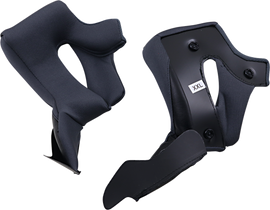 Z1R Warrant Cheek Pads - Black - 2XL 0134-2688