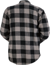 गैलरी व्यूवर में इमेज लोड करें, Z1R Duke Flannel Shirt - Gray/Black - 3XL 3040-2550