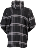 Z1R Timber Flannel Shirt - Black/Gray - 2XL 3040-2836