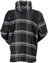 Z1R Timber Flannel Shirt - Black/Gray - 3XL 3040-2837
