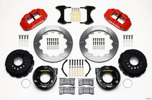 Laden Sie das Bild in den Galerie-Viewer, Wilwood Narrow Superlite 4R Rear P-Brk Kit 12.88in Red 2005-2014 Mustang