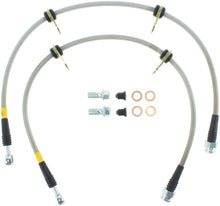 Charger l&#39;image dans la galerie, StopTech 90-93 Acura Integra / 90-91 Honda CRX Si Rear Disc Rear SS Brake Lines