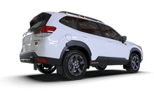 Carica l'immagine nel visualizzatore di Gallery, Rally Armor 2022 Subaru Forester (Incl. Wilderness) UR Black Mud Flap w/ Wild Orange Logo