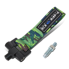NRG Bolt-In Tow Strap Camo- Audi A4 08+ (5000lb. Limit) - 2to4wheels