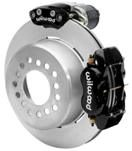गैलरी व्यूवर में इमेज लोड करें, Wilwood Forged Dynalite Rear Electronic Parking Brake Kit - Black Powder Coat Caliper - Plain Rotor