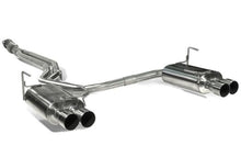 Load image into Gallery viewer, Perrin 11+ Subaru STi/WRX Sedan Brushed Dual Tube Cat-Back Exhaust w/ Quad Straight Cut Tips