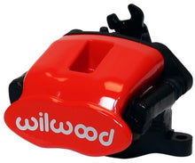 Carica l&#39;immagine nel visualizzatore di Gallery, Wilwood Caliper-Combination Parking Brake-Pos 13-L/H-Red 41mm piston .81in Disc