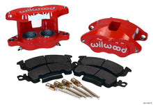 गैलरी व्यूवर में इमेज लोड करें, Wilwood D52 Front Caliper Kit - Red 2.00 / 2.00in Piston 1.04in Rotor