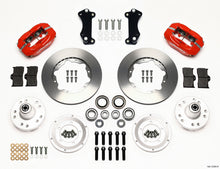 गैलरी व्यूवर में इमेज लोड करें, Wilwood Forged Dynalite Front Kit 11.00in Red Heidts Tri -5 2 inch Drop Spindle