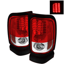 Carica l&#39;immagine nel visualizzatore di Gallery, Spyder Dodge Ram 1500 94-01/Ram 2500/3500 94-02 LED Tail Lights Red Clear ALT-YD-DRAM94-LED-RC