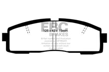 Carica l&#39;immagine nel visualizzatore di Gallery, EBC 86-92 Toyota Supra 2.8 Redstuff Rear Brake Pads