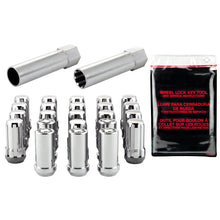 Laden Sie das Bild in den Galerie-Viewer, McGard SplineDrive Tuner 23-PC Jeep JL Install Kit w/Locks &amp; Tool (Cone) M14X1.5 / 22m Hex - Chrome