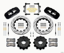 Cargar imagen en el visor de la galería, Wilwood AERO4 Rear Kit 14.00 Drilled 2007-2011 BMW E90 Series w/Lines