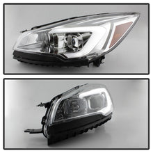 Carica l&#39;immagine nel visualizzatore di Gallery, xTune 13-16 Ford Escape 13-16 LED Light Bar Halogen Proj Headlights - Chrome (PRO-JH-FESCA13-LB-C)