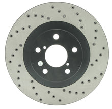 Charger l&#39;image dans la galerie, StopTech 02-10 WRX Drilled Left Front Rotor
