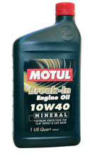 Load image into Gallery viewer, Motul 1QT Classic BREAK-IN OIL 10W40 (Part# mot2810QTA) - Single image 1