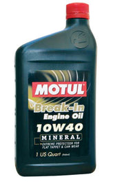 Motul 1QT Classic BREAK-IN OIL 10W40 (Part# mot2810QTA) - Single image 1