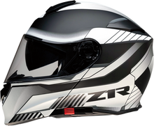 गैलरी व्यूवर में इमेज लोड करें, Z1R Solaris Helmet - Scythe - White/Black - Large 0100-2037