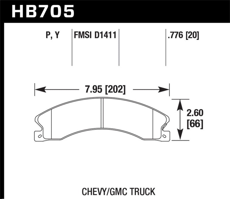 Hawk Chevy/GMC Express/Silverado/Savana/Sierra 15/25/35/4500 SuperDuty Rear LTS Brake Pads - 2to4wheels
