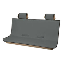 Carica l&#39;immagine nel visualizzatore di Gallery, Curt Seat Defender 58in x 63in Removable Waterproof Gray XL Bench Truck Seat Cover
