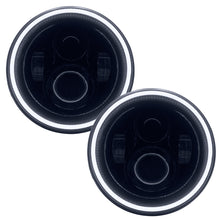 Cargar imagen en el visor de la galería, Oracle 7in High Powered LED Headlights - Black Bezel - White